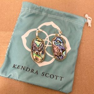 Kendra Scott Danielle Earrings in Abalone Shell